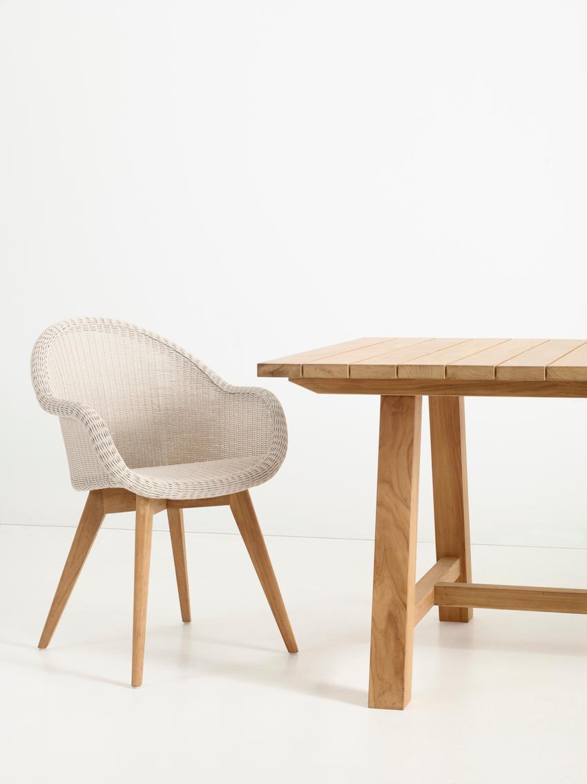 Vincent Sheppard Edgard Dining Chair Teak Frame