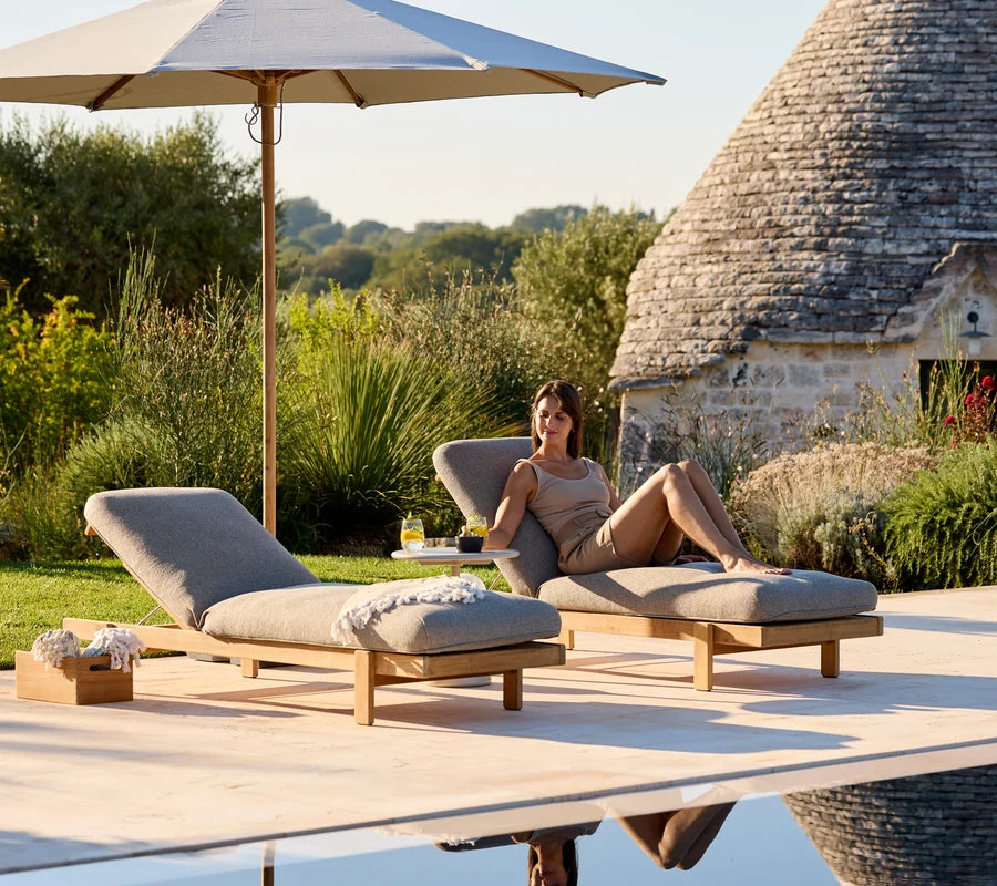 Cane-line Vista Sunbed