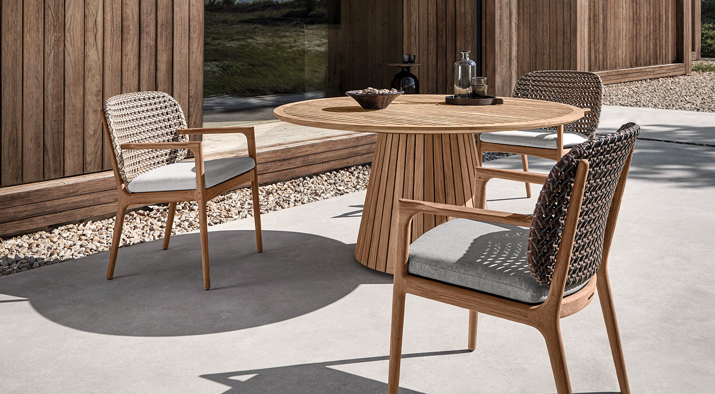 Gloster Whirl Teak 150cm Dining Table