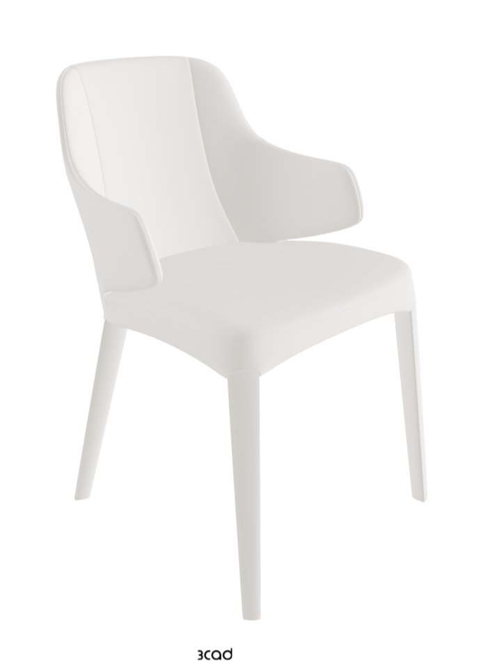 Wanda Dining Armchair_Soft Leather_Oyster