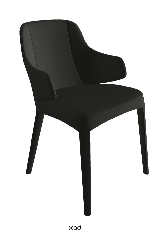 Wanda Dining Armchair_Soft Leather_Smoke