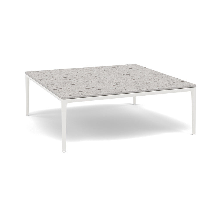 Manutti Zendo Sense Square Coffee Table with 96 cm Width & Depth and 35 cm Height