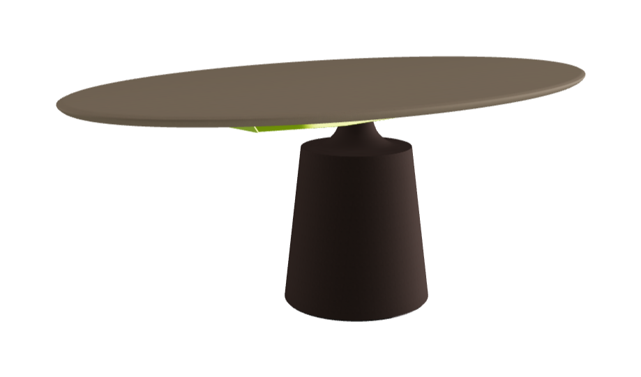 Cattelan Italia Yoda Argile Dining Table