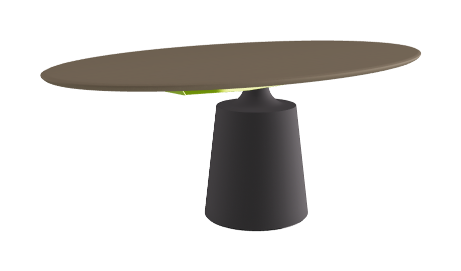 Cattelan Italia Yoda Argile Dining Table