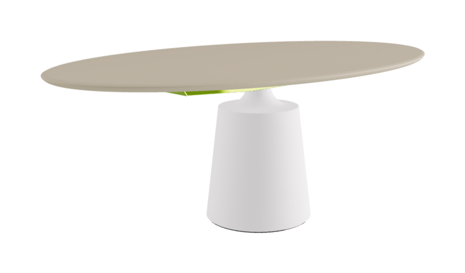 Cattelan Italia Yoda Argile Dining Table