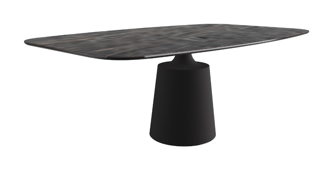 Cattelan Italia Yoda Keramik Oval & Barrel Shaped Dining Table