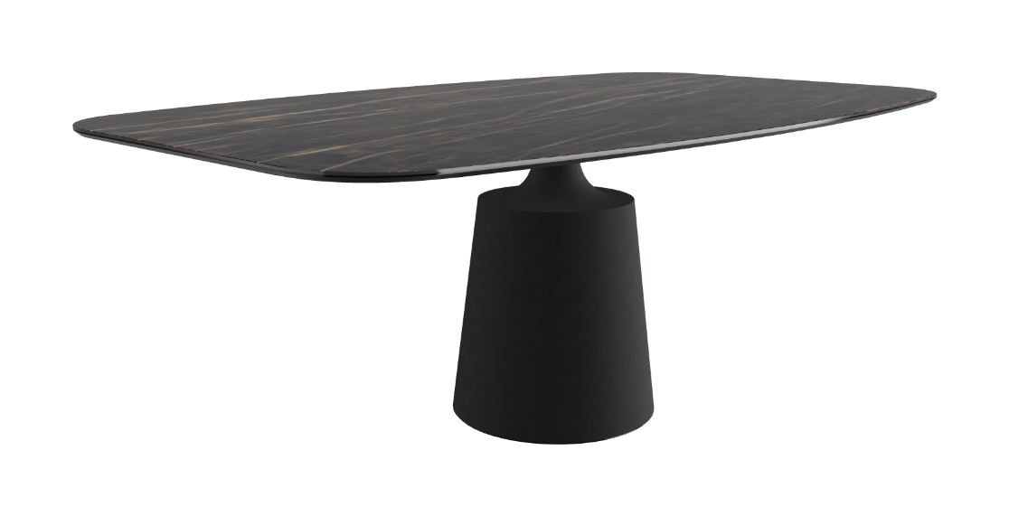 Cattelan Italia Yoda Keramik Oval & Barrel Shaped Dining Table