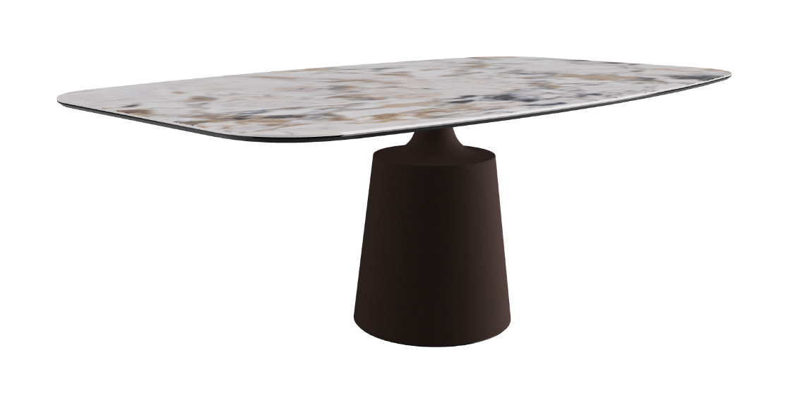 Cattelan Italia Yoda Keramik Oval & Barrel Shaped Dining Table
