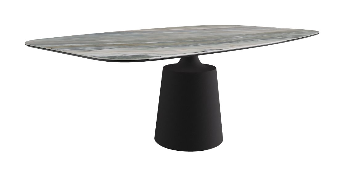 Cattelan Italia Yoda Keramik Oval & Barrel Shaped Dining Table