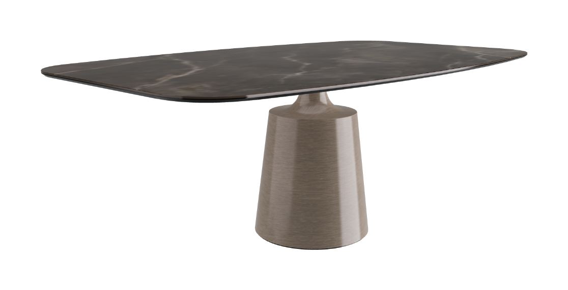 Cattelan Italia Yoda Keramik Oval & Barrel Shaped Dining Table
