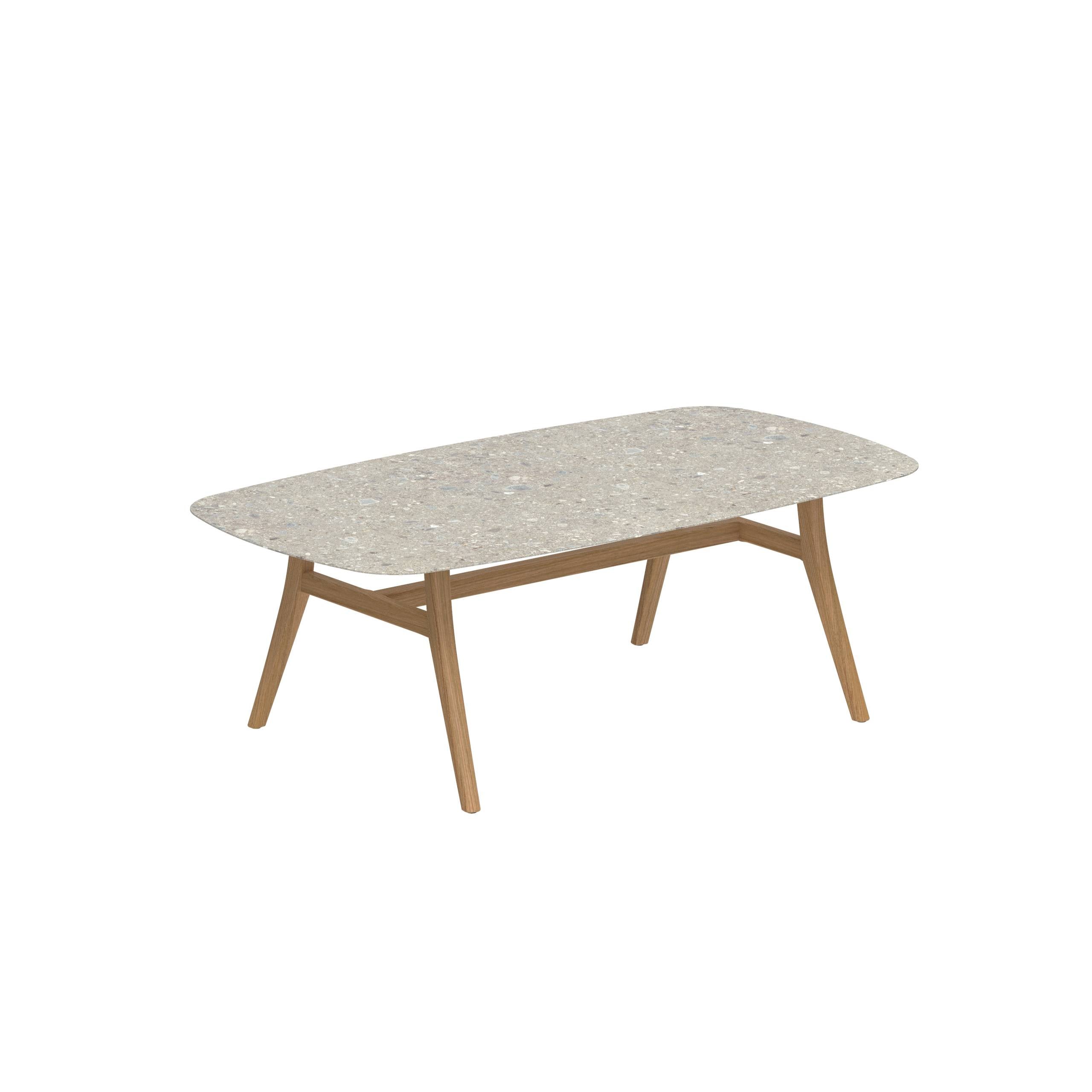 Zidiz Table 220x120cm Ceramic Ceppo Dolomitica