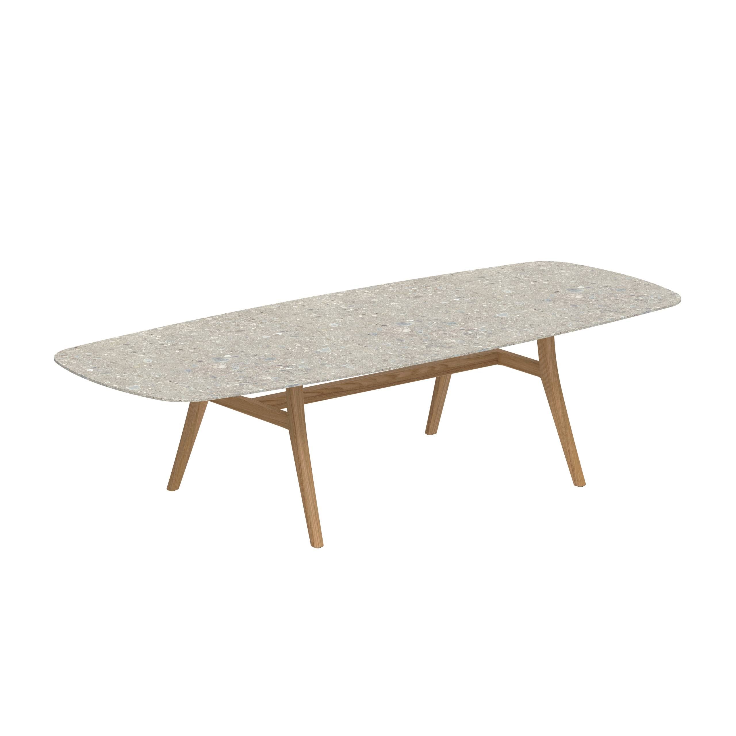 Zidiz Table 300x120cm Ceramic Ceppo Dolomitica