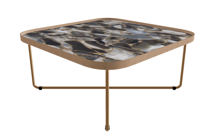 Cattelan Italia Benny Keramik Coffee Table ◻60x60x28h