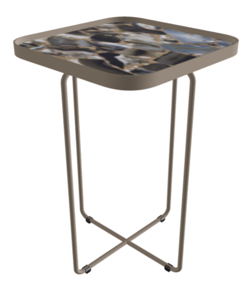 Cattelan Italia Benny Keramik Coffee Table ◻36x36x53h