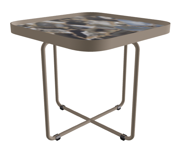 Cattelan Italia Benny Keramik Coffee Table ◻36x36x33h