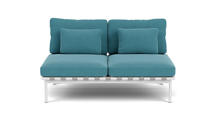 Barlow Tyrie Around Deep Seating Double Lounge Sofa Without Arms