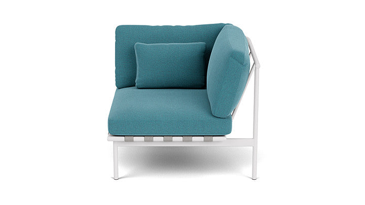 Barlow Tyrie Around Deep Seating Single Lounge Chair with Aluminium Right Arm