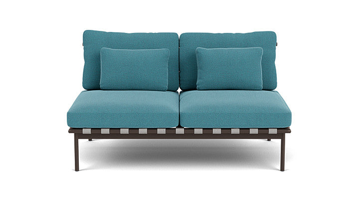 Barlow Tyrie Around Deep Seating Double Lounge Sofa Without Arms