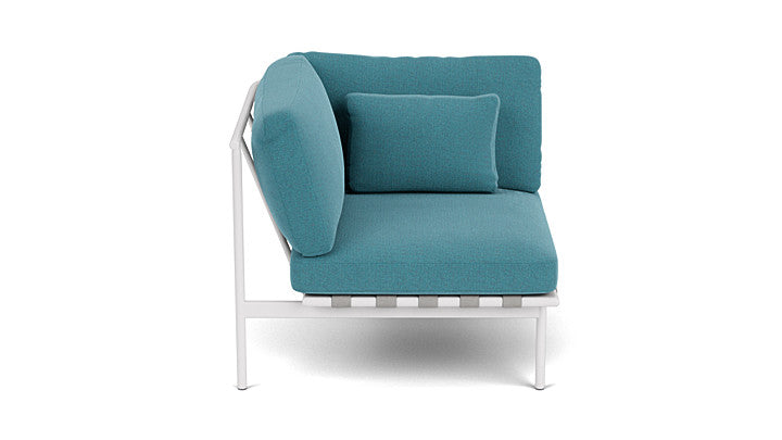 Barlow Tyrie Around Deep Seating Single Lounge Chair with Aluminium Left Arm