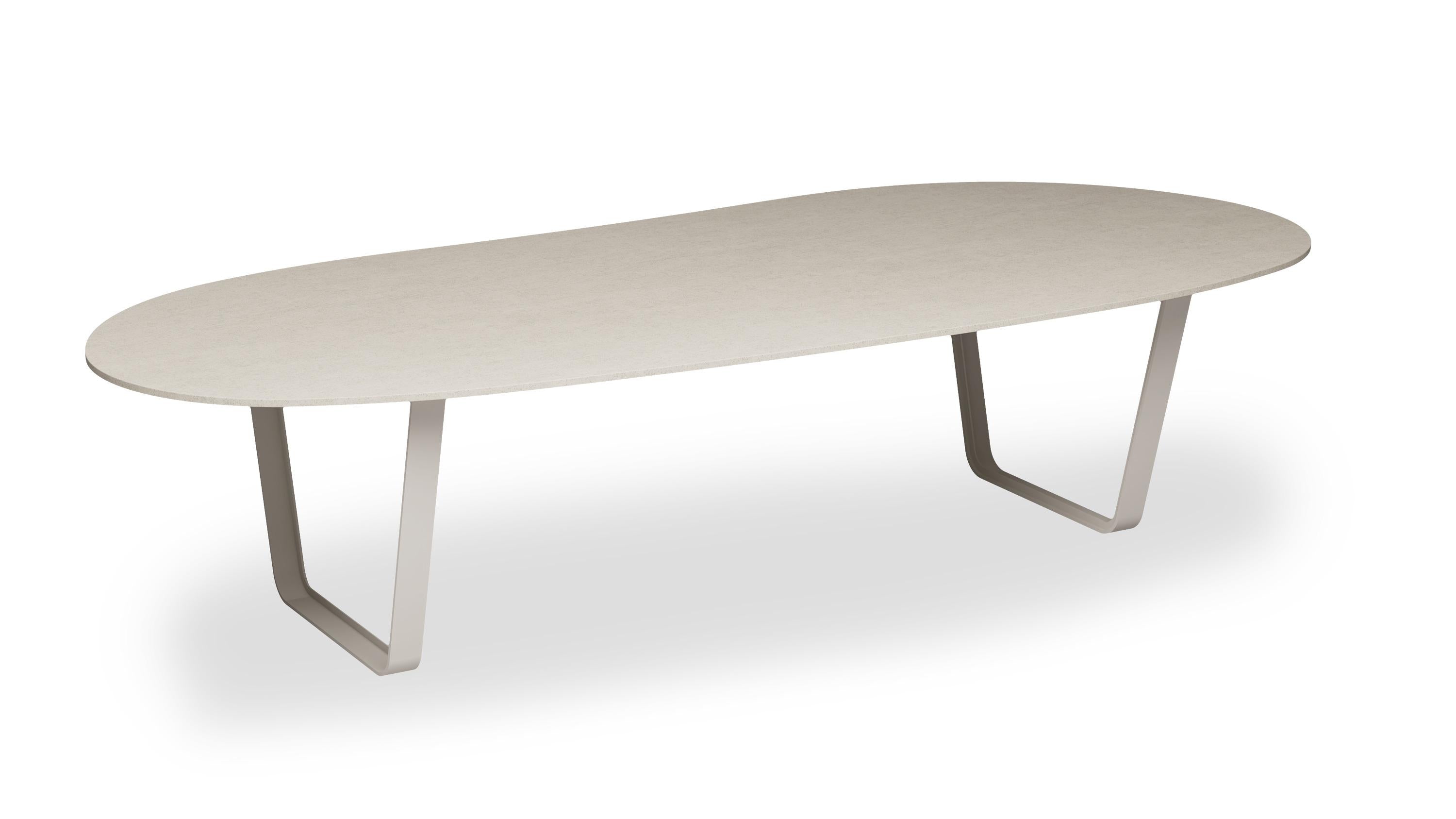 Manutti Air Boat Shaped Dining Table 280 × 132 cm