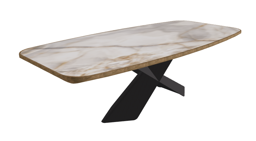 Alabastro_Black Embossed_Brushed Bronze