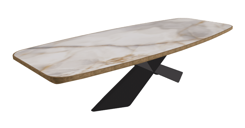 Alabastro_Black Embossed_Brushed Bronze