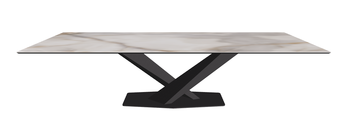 Cattelan Italia Stratos Keramik Rectangular Dining Table – 300x120x75h