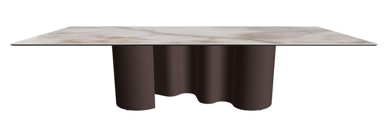 300x120x74h Rectangle Shaped_Alabastro_Bronze Embossed