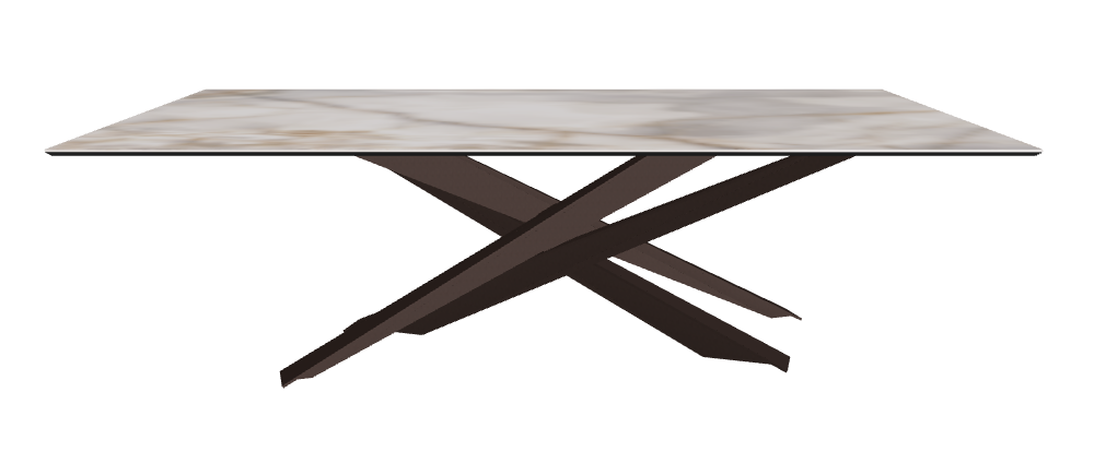 240x120x74.5h Rectangle Shaped_Alabastro_Bronze Embossed