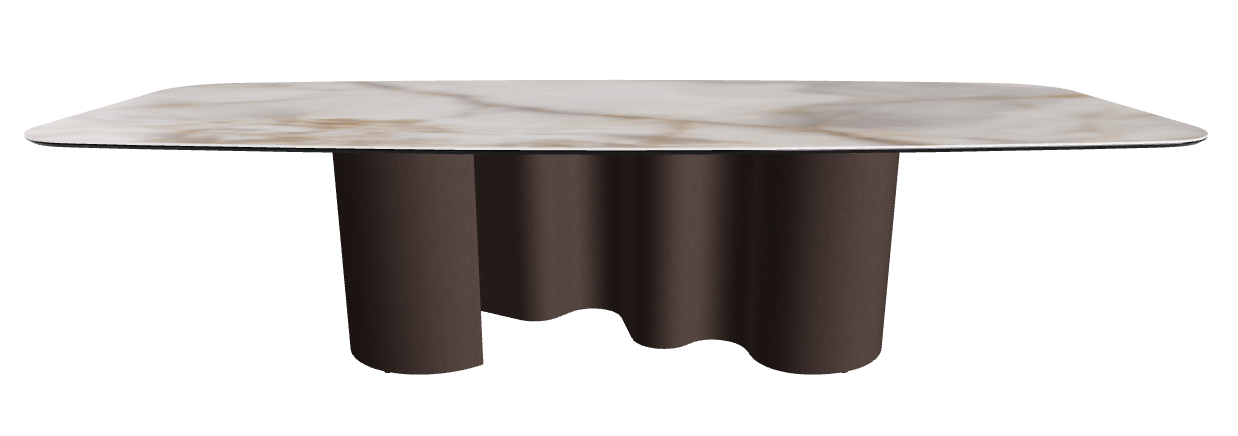 300x120x74h Barrel Shaped_Alabastro_Bronze Embossed