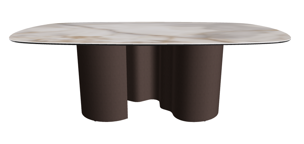 220x120x74h Biscuit Shaped_Alabastro_Bronze Embossed