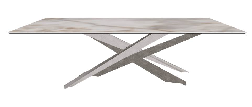 240x120x74.5h Rectangle Shaped_Alabastro_Brushed Grey