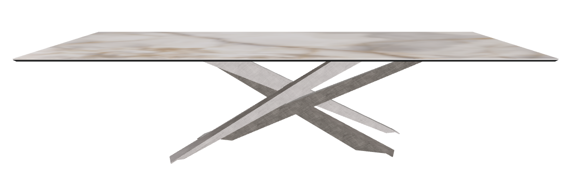 300x120x74.5h Rectangle Shaped_Alabastro_Brushed Grey