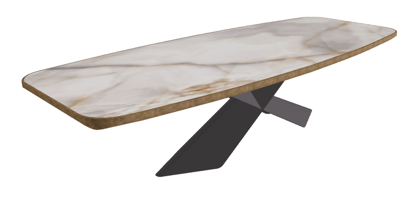 Alabastro_Graphite Embossed_Brushed Bronze