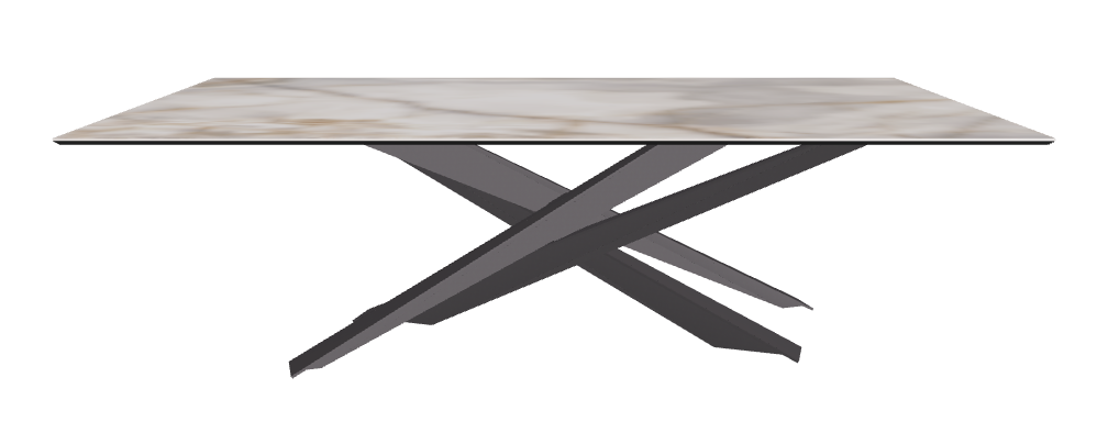 240x120x74.5h Rectangle Shaped_Alabastro_Graphite Embossed