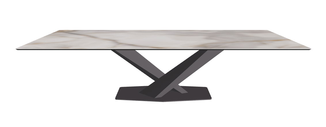 Cattelan Italia Stratos Keramik Rectangular Dining Table – 300x120x75h