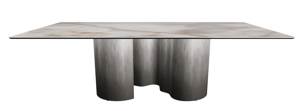 240x120x74h Rectangle Shaped_Alabastro_Oxy Grey