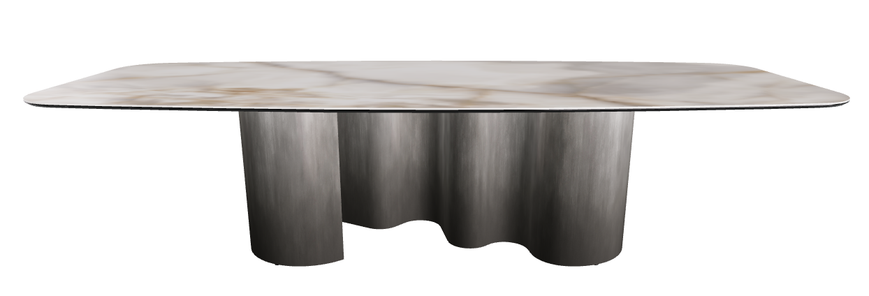 300x120x74h Barrel Shaped_Alabastro_Oxy Grey