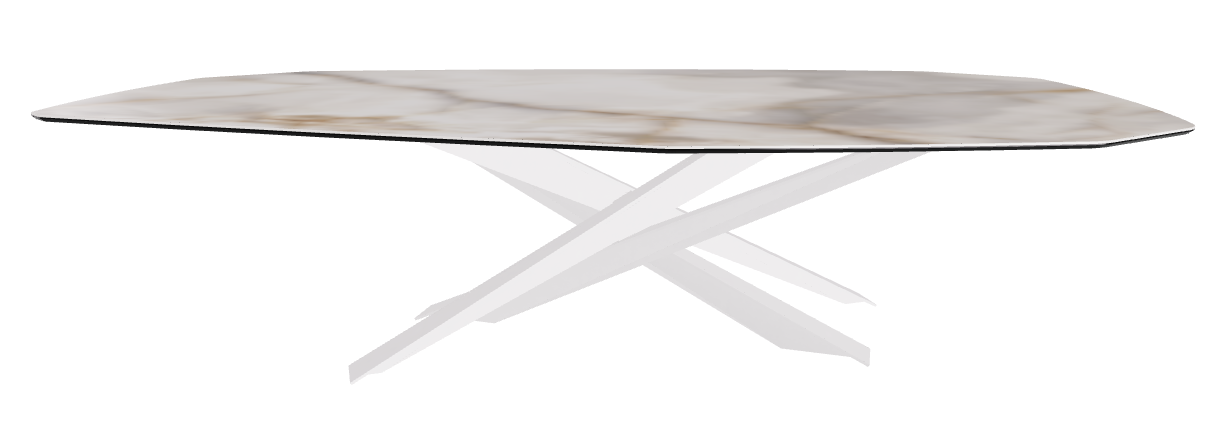 300x130x74.5h Polygon Shaped_Alabastro_Pearl Embossed