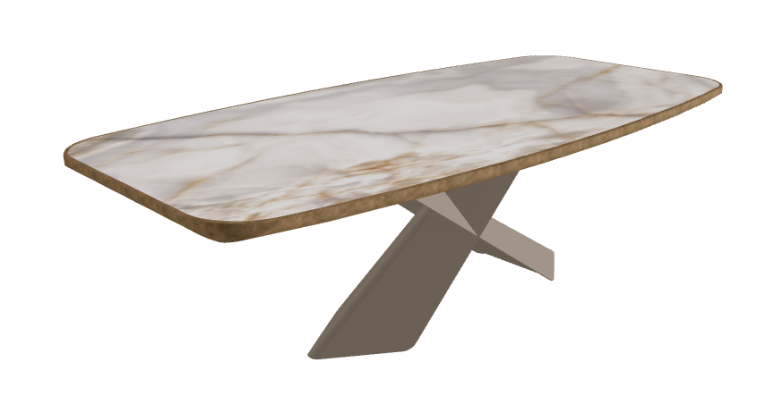 Alabastro_Titanium Embossed_Brushed Bronze