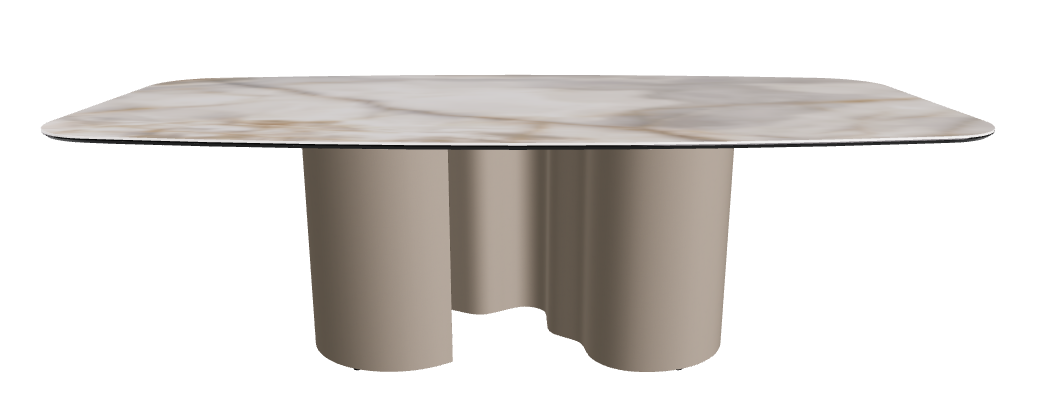 240x120x74h Barrel Shaped_Alabastro_Titanium Embossed