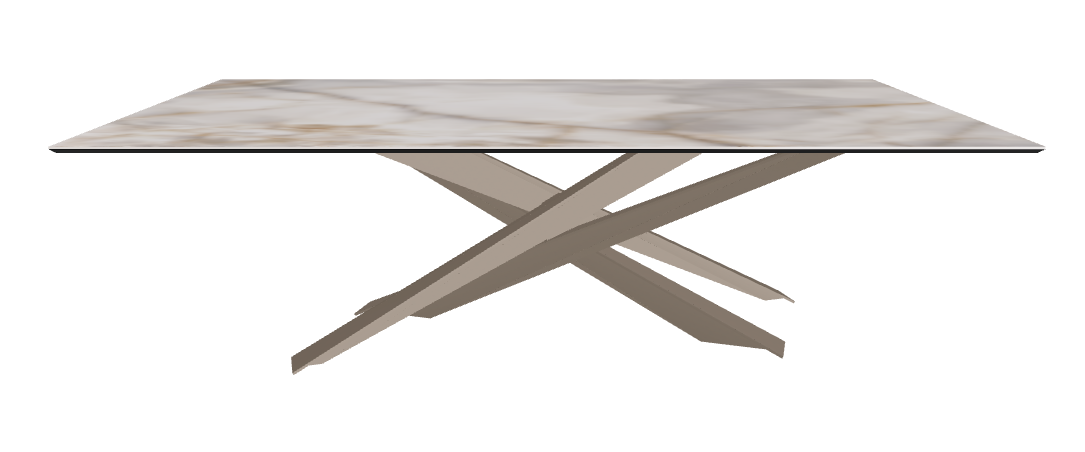 240x120x74.5h Rectangle Shaped_Alabastro_Titanium Embossed