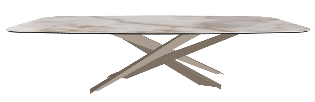 300x120x74.5h Barrel Shaped_Alabastro_Titanium Embossed