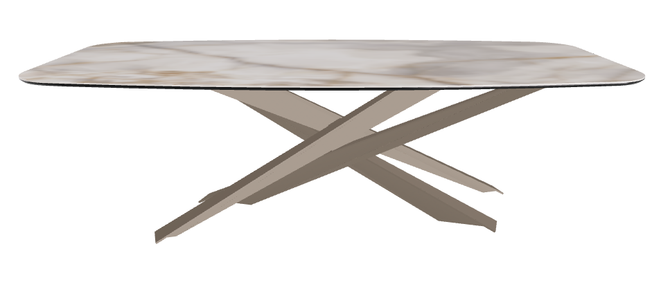 240x120x74.5h Barrel Shaped_Alabastro_Titanium Embossed