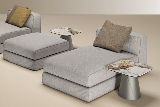 Cattelan Italia Albert Keramik Square Coffee Table 100 x 100