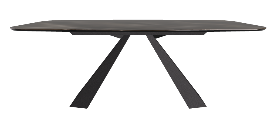 200x120x73h Barrel Shaped_Andromeda_Black Embossed