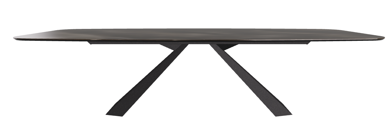 300x120x73h Barrel Shaped_Andromeda_Black Embossed