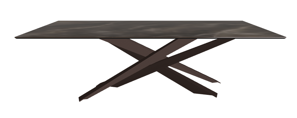 240x120x74.5h Rectangle Shaped_Andromeda_Bronze Embossed