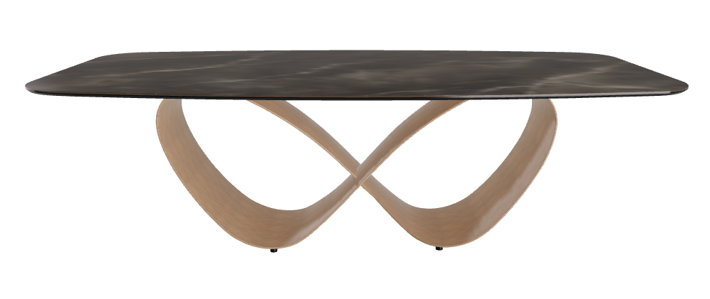 240x120x74h Barrel Shaped_Andromeda_Brushed Bronze