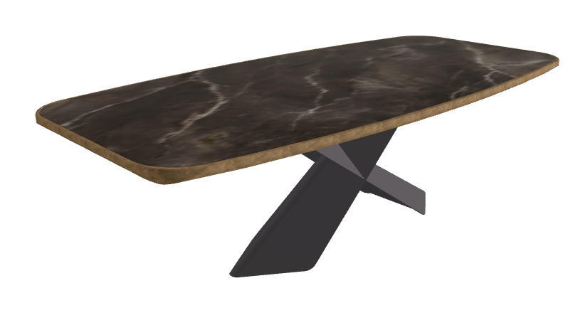 Andromeda_Graphite Embossed_Brushed Bronze